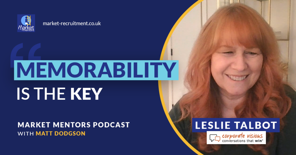 leslie talbot on market mentors podcast