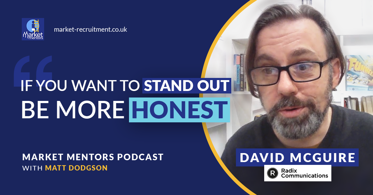 David McGuire on Market Mentors podcast