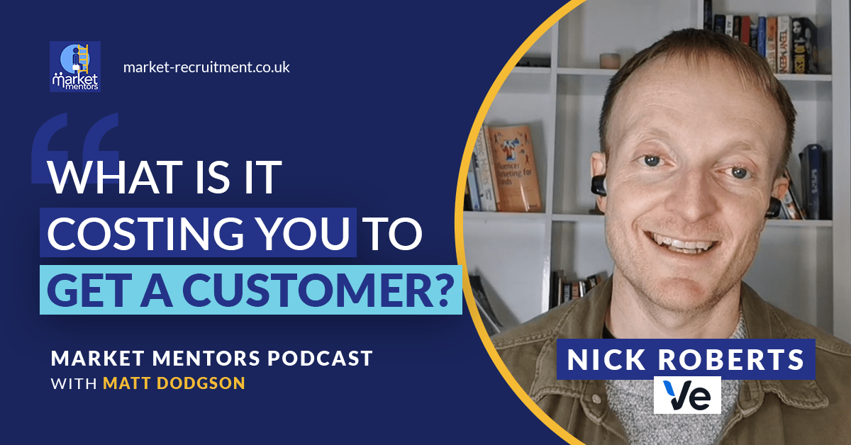 nick roberts discussing marketing playbooks on the market mentors podcast