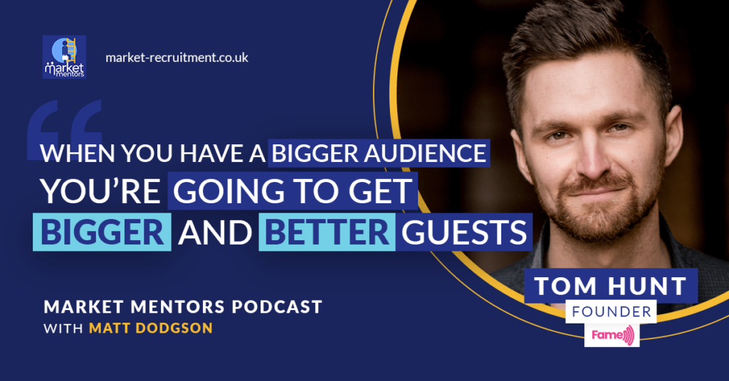 starting a podcast advice from tom hunt on the market mentors podcast