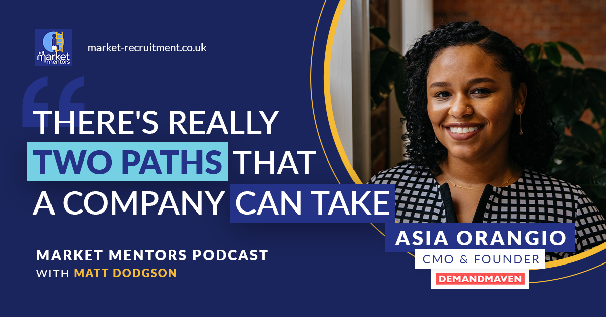 asia orangia discussing how to get your first 100 customers on the market mentors podcast
