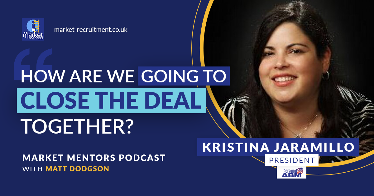 kristina jaramillo talking about how to impact the pipeline on the market mentors podcast
