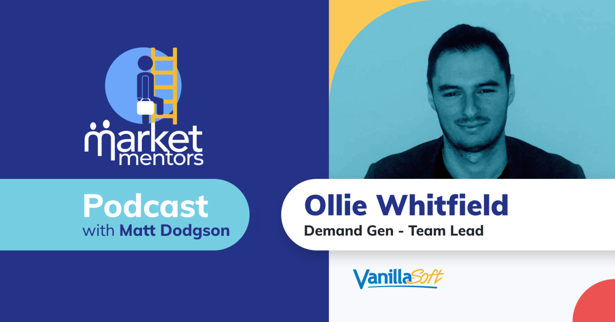 ollie whitfield discussing engaging content on the market mentors podcast