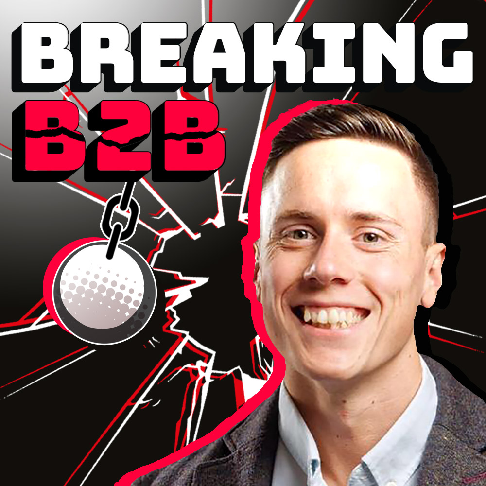 breaking b2b podcast logo